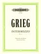 Grieg Intermezzo EG 115 Violoncello und Klavierr (1866) (Finn Benestad)