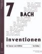 Bach 7 Inventionen fur 2 Blockflöten (Sopran- und Altblockflote) (Herausgeber Doris Im Schlaa)