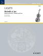 Ligeti Ballad and Dance 2 Violins (after Rumanian Folk Songs) (1950) (Grade 2 - 3)