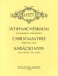 Liszt Christmas-Tree- Weihnachtsbaum for Piano 4 Hands