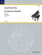 Kapustin 8 Concert Studies Op.40 Piano solo