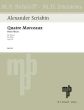 Scriabin 4 Morceaux Op. 56 Klavier