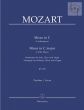 Missa C-major KV 257 (Credomesse) (Soloists-SATB-Organ)