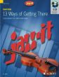 Cullen 13 Ways of Getting There Violin and Piano (Grades 1 - 3) (Bk-Cd) (Jazz-It Series)