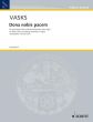 Vasks Dona Nobis Pacem Gemischter Chor (SATB) und Streichorchester oder Orgel (Chorpartitur)