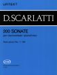 Scarlatti 200 Sonatas Vol.1 Harpsichord (Urtext) (edited G.Balla)