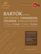 Bartok 10 Pieces from 'For Children' for 3 Violins and Cello or String Quartet or Youth String Orchestra (Score-Parts) (transcr. Leo Weiner)