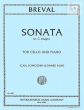 Breval Sonata C-major Violoncello-Piano (Schroeder-Rose) (IMC)