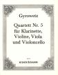 Gyrowetz Quartett No.5 Es-dur (Klar[Bb]-Violine-Viola- Violoncello) (Stimmen) (Muller)