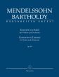 Mendelssohn Concerto e-minor Op.64 (2nd version 1845) Violin-Orchestra Study Score (edited R.Larry Todd) (Barenreiter-Urtext)