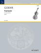 Goehr Fantasie Violoncello-Klavier