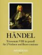 Handel Triosonate Op.2 No.8 g-minor HWV 393 2 Violins and Bc (edited by Andreas Kohn)