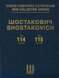 Shostakovich New Collected Works Vol.114 - 115 Arrangments for piano works by Stravinsky, Mahler & Honneger for Piano Solo (Hardcover)