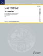 Valentine 3 Sonatas Op. 3 No.1 - 2 - 5 Treble Recorder and Bc (edited by Hugo Ruf)