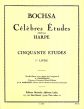 Bochsa 50 Etudes Op. 34 Vol. 1 Harp dediees a J.B.Cramer (Alphonse Hasselmans) (Grades 5-7)