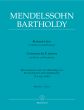 Mendelssohn Concerto e-minor Piano and Orchestra Full Score (edited by R.Larry Todd) (Barenreiter-Urtext)