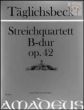 Quartet B-flat major Op.42 (Score/Parts)