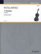 Roslawez 7 Stucke (1929) fur Violine und Klavier (Erstausgabe herausgegeben von Marina Lobanova) (Grade 4)