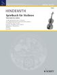 Hindemith Spielbuch fur Violinen (41 Ubunsstucke fur 2 (oder 1) Violinen