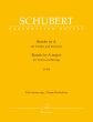 Schubert Rondo A-major D.438 Violin and Strings (piano red.) (edited by Michael Kube) (Barenreiter-Urtext)