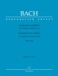 Bach Concerto g-minor BWV 1058 (Harpsichord-Strings) (Full Score) (edited by Werner Breig) (Barenreiter-Urtext)