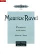 Ravel Concerto G-major for Piano and Orchestra Edition for 2 Piano's (edited by Roger Nichols) (Peters-Urtext)