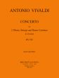 Vivaldi Concerto d-minor RV 535 (P302) 2 Oboes-Strings- Bc (red. 2 Oboes-Piano) (Lasocki)