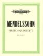 Mendelssohn Streichquintette Op.18 und Op.87 Stimmen