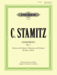 Stamitz Konzert B-dur No.3 Klarinette Orchester Klavierauszug von Johannes Wojciechowski (Peters)