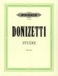 Donizetti Studie Klarinette (Raymond Meylan)