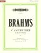 Brahms Klavierwerke Vol.4 (Herausgebers Carl Seemann / Kurt Stephenson) (Peters-Urtext)