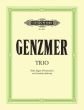 Genzmer Trio Flote-Fagott [Vc.] und Cembalo oder Klavier (Part./Stimmen)