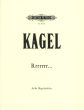 Kagel RRRRR. 8 Stucke (1980-81) Orgel