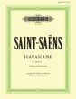 Saint-Saens Havanaise Op.83 Violine-Klavier (Thiemann) (Peters)