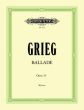 Grieg Ballade g-moll Op.24 Piano
