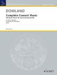 Dowland Complete Consort Music Pieces for 5 Viols or Recorders and BC (SATTB) Score