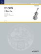 Haydn 4 Duette (Hob.X:1 - Hob.XII:4 - Hob.XII:1 - Hob.XII:3 + 5) (Spielpartitur) (Arpad Pejtsik)