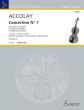 Accolay Concertino No.1 a-moll Violin and Piano (Mathieu Crickboom)