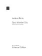 Berio Opus Number Zoo Woodwind Quintet (Parts) (1951 , rev.1970)