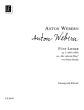 Webern Funf Lieder Op.3 (High) (Aus "Der siebente Ring)