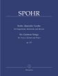 Spohr 6 deutsche Lieder Op.103 fur Hohe Stimme-Klarinette in Bb und Klavier (edited by Fr.O. Leinert) (Barenreiter)