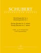 Schubert Streichquartett a-moll Op.29 (D 804) (Rosamunde) & Quartettsatz c-moll (D 703) Stimmen (Barenreiter)