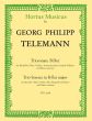 Telemann Triosonate B dur TWV 42:B4 fur Altblockflote [Flote/Violine], Konzertierendes Cembalo [Klavier] und Bc (Herausgeber Manfred Ruetz)