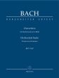 Bach J.S. Overture (Orchestral Suite) in B minor BWV 1067 Study score