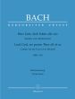 Bach J.S. Kantate BWV 130 Herr Gott, dich loben alle wir Vocal Score (Lord God, we praise Thee all of us BWV 130) (German / English)