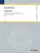 Quantz Concerto G-major Flute-Violin[Fl./Ob.]-Bc (Score/Parts) (edited by Hugo Ruf)