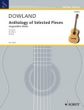 Dowland Anthology of Selected Pieces guitar