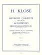 Klose Methode Complète Vol.1 (Leduc) (fr./engl.)