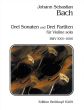 Bach 3 Sonaten- 3 Partiten (BWV 1001 - 1006) (edited by Walther Davisson)