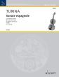 Turina Sonata Espagnole Violin and Piano (1908) (Grade 5)